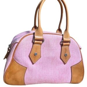 Pink Mini Boston Burberry Blue Label